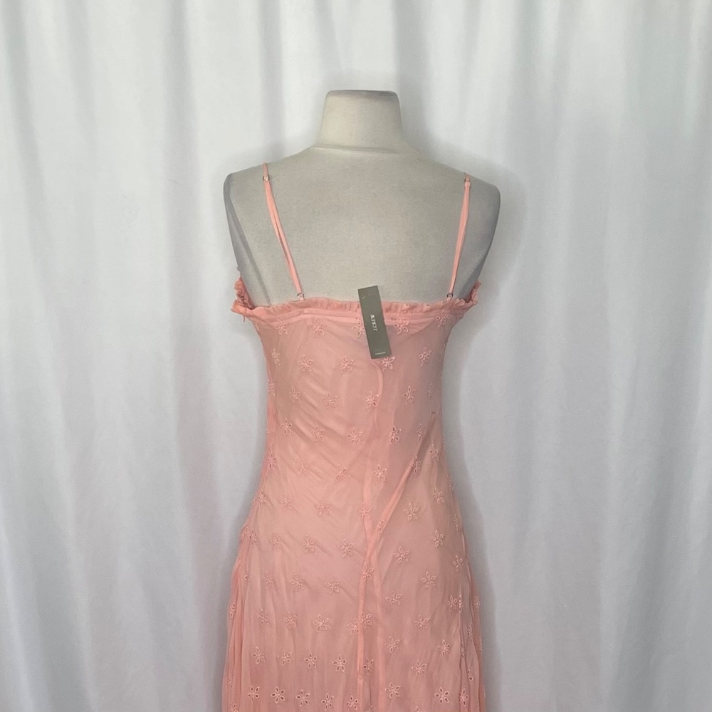 NWT!! J. CREW Collection Eyelet Maxi Slip Dress Blushed Peach Pink Fairy Size 6 - Picture 10 of 16